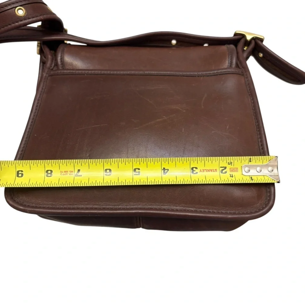 Coach vintage brown leather rambler bag 9061 - Picture 10 of 12